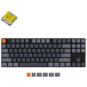 Клавіатура бездротова Keychron K1SE Optical Banana RGB Hot-Swap WL UA Black