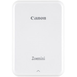 Фотопринтер Canon Zoemini PV-123 White+30 листiв Zink PhotoPaper (3204C063)