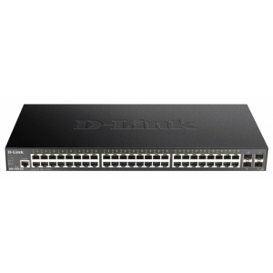Коммутатор локальної мережі (Switch) D-Link DGS-1250-52X/E
