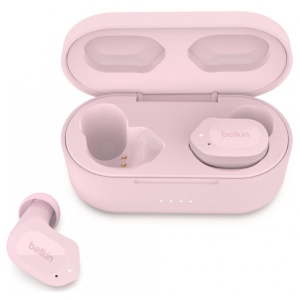 Навушники вкладиші бездротові TWS Belkin Soundform Play True Wireless Pink (AUC005BTPK)