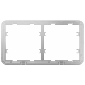 Рамки для вимикача на 2 секції Ajax Frame 2 seats for LightSwitch (000029756)