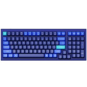 Клавіатура дротова Keychron Q5 100 Key QMK Gateron G PRO Black Hot-Swap RGB Knob ENGLISH Blue (Q5O3Z_KEYCHRON)