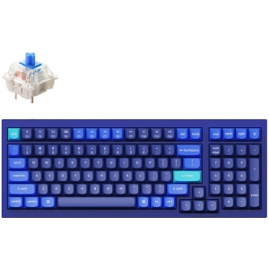 Клавіатура дротова Keychron Q5 100 Key QMK Gateron G PRO Blue Hot-Swap RGB Knob ENGLISH Blue (Q5O2Z_KEYCHRON)
