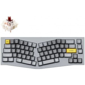Клавіатура дротова Keychron Q8 100 Key QMK Gateron G PRO Brown Hot-Swap RGB Knob ENGLISH Grey (Q8N3_KEYCHRON)