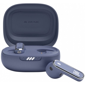 Навушники вкладиші бездротові TWS JBL Live Flex Blue (JBLLIVEFLEXBLU)