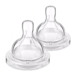 Великий потік соска дитяча силіконова Philips SCY764/02