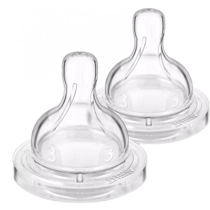 Середній потік соска дитяча силіконова Philips SCY763/02