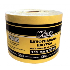 Стрічка шліфувальна Werk 115 ммх50 м (WE107030/5131101)