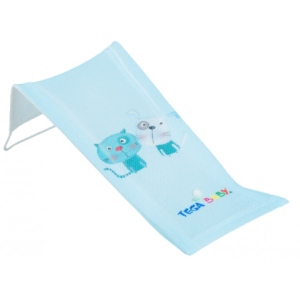 Гамак для купання в ванночку Tega Baby з малюнком Кіт і Пес, Блакитний (PK-026-101) замовити в Україні