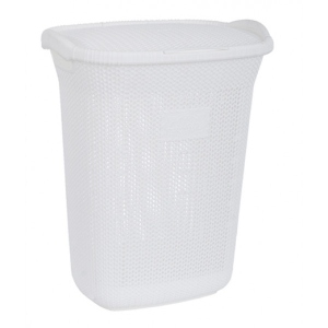 Кошик для білизни VIOLET HOUSE 0261 Віолетта White 65 л