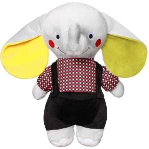 М'яка іграшка тварина BabyOno обнімашка "Слоник Енді", 50х48см (648)
