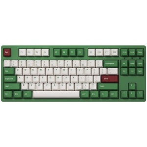 Клавіатура дротова Akko 3087 Matcha Red Bean CS Orange V2, USB-A, EN/UKR, No LED Green (6925758605663)