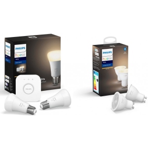 Розумна лампа Philips Bridge E27 White 2 шт. та GU10 White 2 шт. (BRIDGE+E27W2P+GU10W2P)