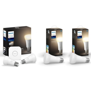 Розумна лампа Philips Bridge E27 White 2 шт. та E27 15.5W White 2 шт. (BRIDGE+E27W2P+E27W15W2P)