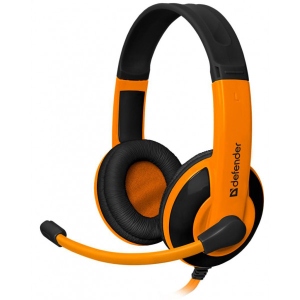 Гарнітура дротова ігрова Defender Warhead G-120 Black-Orange (64099)