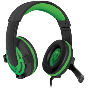 Гарнітура дротова ігрова Defender Warhead G-300 Green (64128)