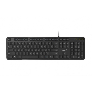 Клавіатура дротова Genius M-200 USB Black Ukr (31310019408)