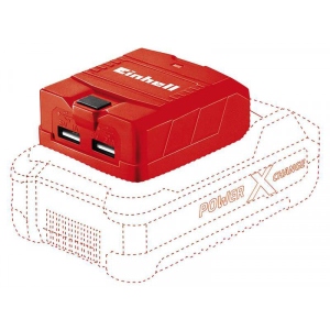 З/П до акумуляторної батареї для електроінструментів Einhell TE-CP 18 Li USB - Solo акум., 18V, 2хUSB (4514120) Київ
