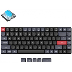 Клавіатура бездротова ігрова Keychron K3 PRO Gateron Blue BT/USB-A Low Profile QMK, EN/UKR RGB (K3PB2_KEYCHRON)
