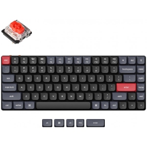 Клавіатура бездротова ігрова Keychron K3 PRO Gateron Red BT/USB-A Low Profile QMK, EN/UKR RGB (K3PB1_KEYCHRON)