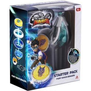 Дзига Auldey Infinity Nado VI серія Starter Pack Fury Wave Dragon (EU654111) купити