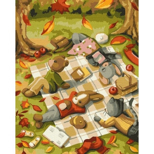 Картина за номерами Ideyka "Книжковий клуб" 40х50 см (KHO6542)