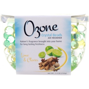 Освіжувач повітря для кімнати Ozone Crystal Beads на гелевой основе Лайм и Гвоздика 150 г (4770416340552)