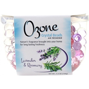 Освіжувач повітря для кімнати Ozone Crystal Beads на гелевой основе Лаванда и Розмарин 150 г (4770416340576)