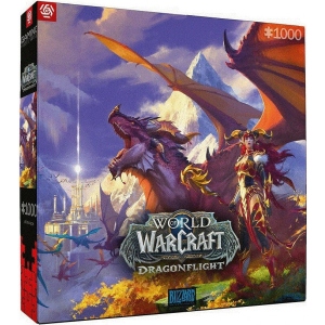 Пазли картонні (8 +) Good Loot World of Warcraft Dragonflight Alexstrasza Puzzle 1000 шт. (5908305242949)