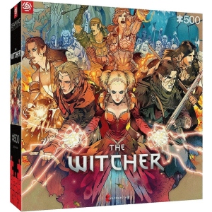 Пазли картонні (8 +) Good Loot Witcher Scoia'tael Puzzles 500 шт. (5908305243007)