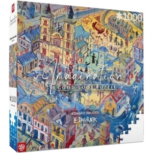 Пазли картонні (8 +) Good Loot Imagination: Edward Dwurnik Radzymin Puzzles 1000 шт. (5908305239635)