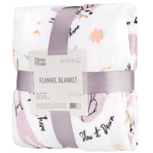 Плед полуторний Ardesto Flannel 160х200 см (ART0115PB)
