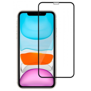 Захисне скло для смартфону 2E for Apple iPhone 11(6.1) (2E-IP-11.-6.1-SMFCFG-BB)