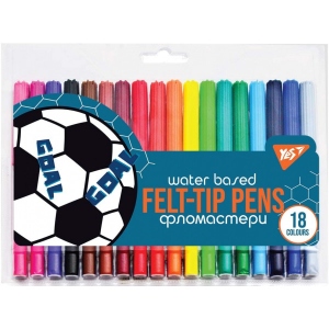Фломастери YES 18 кол. Football (650498)