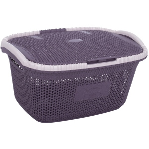 Кошик для білизни VIOLET HOUSE 1016 Віолетта Plum 40 л
