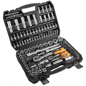 Набір інструментів Neo Tools 108 шт. 1/2", 1/4" (10-212)