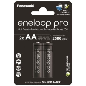 Уцінка - Акумулятор тип AA Panasonic Eneloop NI-MH  Pro AA 2500 мАг 2 шт. (BK-3HCDE/2CP)