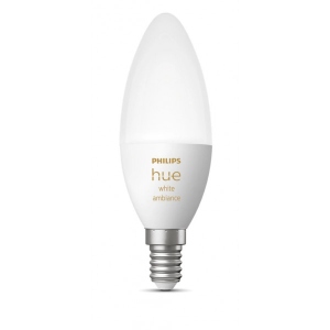 Розумна лампа Philips Hue E14 5.2W(40Вт) 2200K-6500K Tunable White ZigBee (929002294403)
