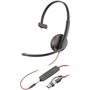Гарнітура дротова Poly Blackwire 3215 (8X227AA)