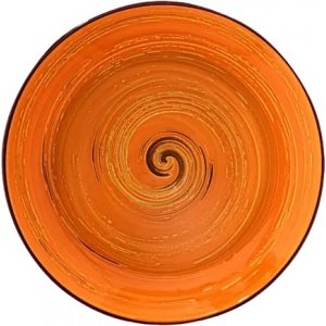Тарілка супова Wilmax Spiral Orange 25.5 см (WL-669327 / A)