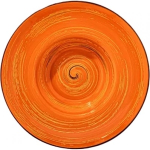 Тарілка супова Wilmax Spiral Orange 22.5 см (WL-669323 / A)