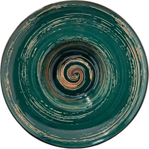 Тарілка супова Wilmax Spiral Green 27см (WL-669526 / A)