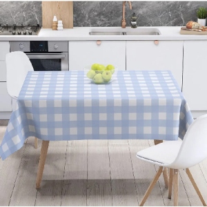 Скатертина прямокутна ТЕП Panama 180х220 см Dark blue check (С-04187_29807)