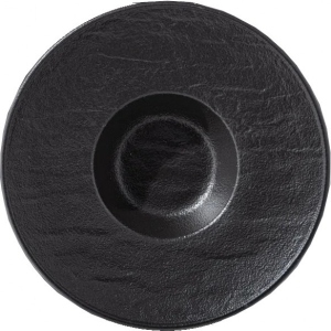 Тарілка супова Wilmax Slatestone Black 24 см (WL-661115 / A)