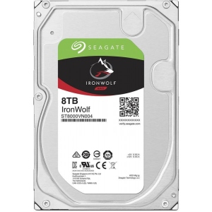 Жорсткий диск внутрішній Seagate IronWolf 8TB 7200rpm 256MB 3.5" SATAIII (ST8000VN004)