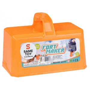 Набір для гри в пісочниці Same Toy 2 в 1 Fort Maker Orange (618Ut-2) купити
