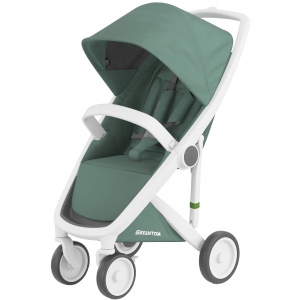 Коляска прогулянкова Greentom Classic Sage-White