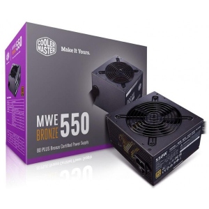 Блок живлення для ПК CoolerMaster MWE 550 Bronze V2 550W (MPE-5501-ACAAB-EU) купити в Україні