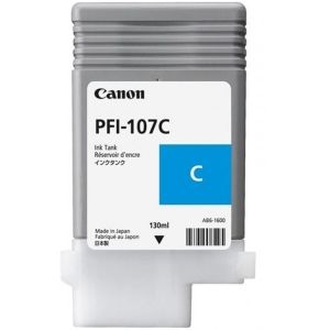 Картридж для струменевих принтерів/БФП Canon PFI-107 Cyan (6706B001AA)