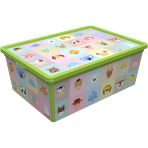 Короб для зберігання Qutu Trend Box с/к Looking Learning 10 л